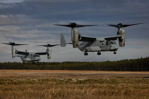RECORD DATE NOT STATED  U.S. Marine Corps MV-22B Ospreys from Marine Mediu... Foto stock