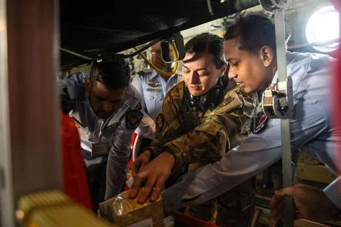 RECORD DATE NOT STATED  U.S. Air Force Tech. Sgt. Krista McGraw, 18th Aero... Stock Photos
