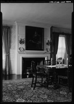 RECORD DATE NOT STATED Usher House, interior , Architectural elements, Din... Stock Photos