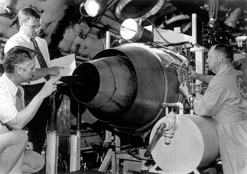 RECORD DATE NOT STATED A variable geometry Garrett AiResearsh TFE-731 turb... Foto stock