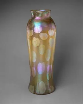 RECORD DATE NOT STATED  Vase Designed by Louis C. Tiffany American Tiffany... Foto stock