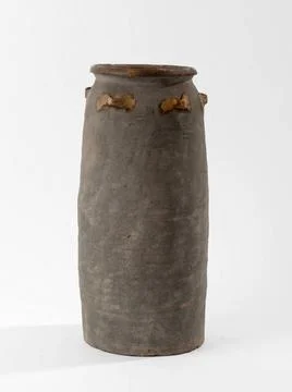 RECORD DATE NOT STATED  Vase. Terre Civa. Vietnam. Paris, Muse Cernuschi. ... Stock Photos