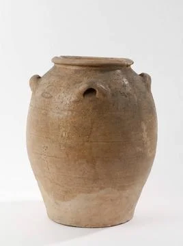 RECORD DATE NOT STATED  Vase. Terre Civa. Vietnam. Paris, Muse Cernuschi. ... Stock Photos