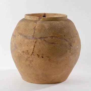 RECORD DATE NOT STATED  Vase. Terre Civa. Vietnam. Paris, Muse Cernuschi. ... Stock Photos