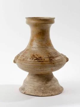 RECORD DATE NOT STATED  Vase. Terre Civa. Vietnam. Paris, Muse Cernuschi. ... Stock Photos