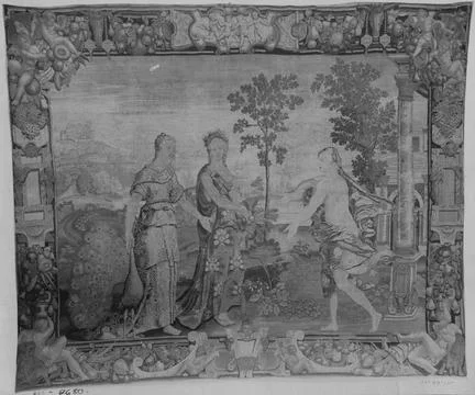 RECORD DATE NOT STATED  Venus s (Aphrodite) complaint to Juno (Hera) and C... 写真素材