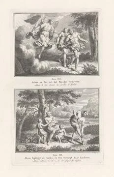 RECORD DATE NOT STATED  Verprijs from paradise / adam processes the earth ... Stock Photos