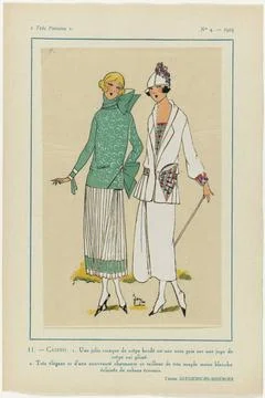 RECORD DATE NOT STATED  Very Parisian, 1923, No. 4: 11. - Casino. 1. A pre... Stock Photos