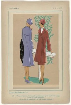 RECORD DATE NOT STATED  Very Parisian, 1926, No. 1, pl. 14: Creations Bern... Stock-Fotos