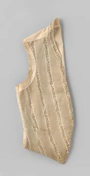 RECORD DATE NOT STATED  Vest with three insert bags and six convex cream k... 写真素材