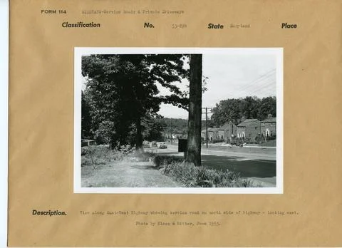 RECORD DATE NOT STATED View of East West Highway. Original caption: View a... Stock Photos