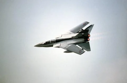 RECORD DATE NOT STATED A view of a multi-national variable-sweep-winged fi... Fotos de archivo