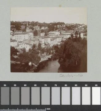 RECORD DATE NOT STATED  View of Olliergues at La Dore, 1904 photograph Par... Stock Photos