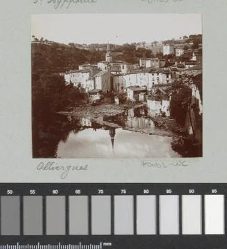 RECORD DATE NOT STATED  View of Olliergues at La Dore, 1904 photograph Par... Foto stock