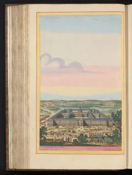 RECORD DATE NOT STATED  View of the HÃ tel des Invalides in Paris, 1685 - .. Stock Photos