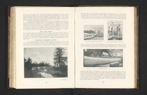 RECORD DATE NOT STATED  View of a setup to develop a panorama photo of 1.5... Foto stock