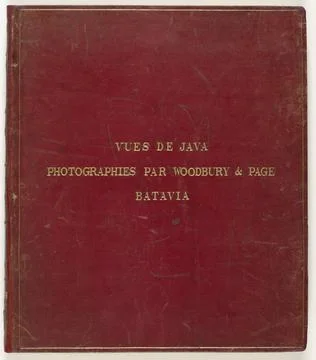 RECORD DATE NOT STATED  Views of Java photographs by Woodbury &amp; Batavia pa... 스톡 사진