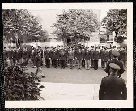 RECORD DATE NOT STATED Walking military officer at ceremony , Military par... Stock Photos