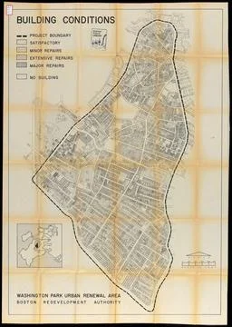RECORD DATE NOT STATED Washington Park urban renewal area : building condi... Fotos de archivo
