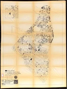 RECORD DATE NOT STATED Washington Park urban renewal area r-24 : building ... Fotos de archivo
