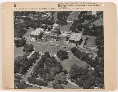 RECORD DATE NOT STATED Washington D.C. - Parades and Receptions, Aerial Ph... Stock Photos