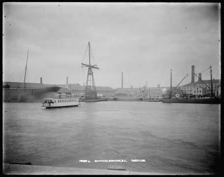 RECORD DATE NOT STATED  Yard Plan. Glass Plate Negatives of the Constructi... Foto stock