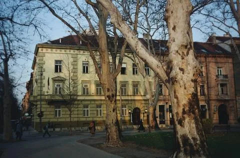 RECORD DATE NOT STATED Zagreb - Chancery Office Building - 1997, United St... Fotos de archivo