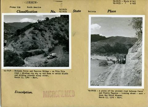 RECORD DATE NOT STATED Zig-Zags on the Vila Vila Road; A Piece of the Pres... 스톡 사진