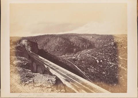 RECORD DATE NOT STATED Zig Zag over Blue Mountains, Lithgow Valley. Unknow... 스톡 사진