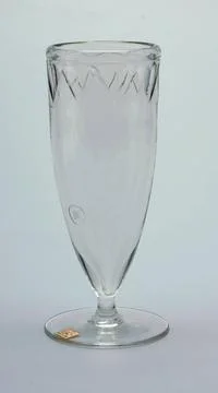 RECORD DATE NOT STATED Zig-Zag Vase; Designed by Max Snischek (Austrian, 1... 스톡 사진