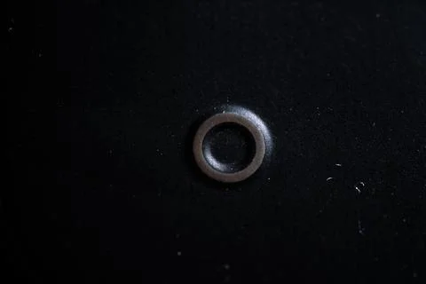 The record icon button is close on the flash for camera device. Old and dirty Stock Photos