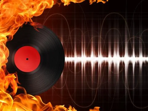 Record Stock Illustration