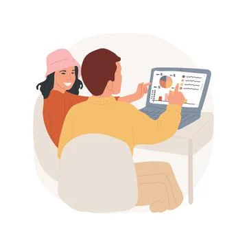 Record keeping isolated cartoon vector illustration. Stock Illustration