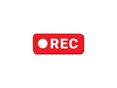 Record Label Design On Video Stock Illustration