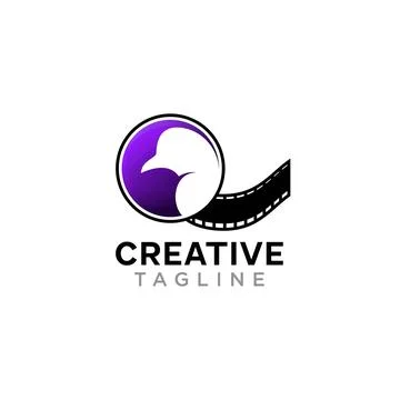 Record logo Stock Illustration