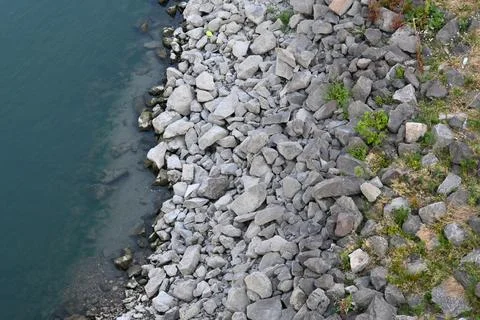 Record-low Danube water level in Budapest in August 2026 Stock Photos