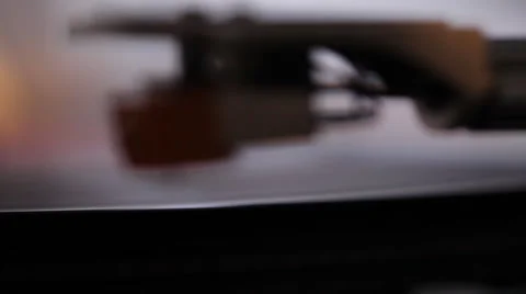 Record needle Stock Footage 46492204
