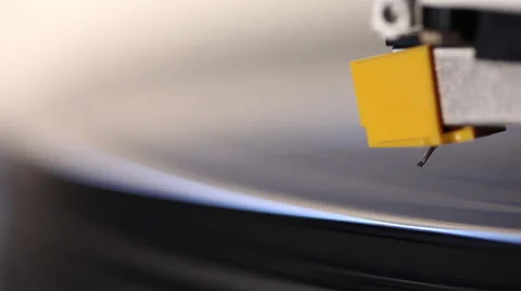 Record needle Stock Footage 46492941