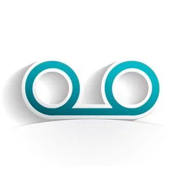 Record paper icon Stock Illustration