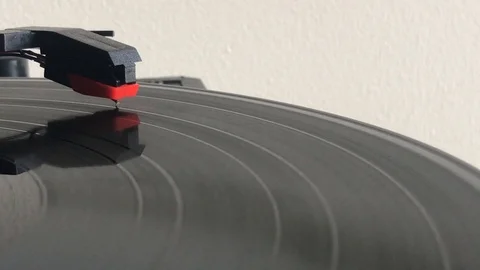 Record Player Album Stock Footage 86161520