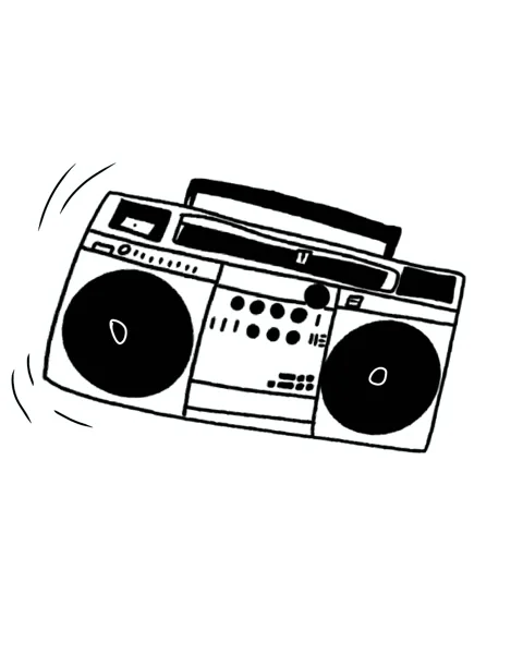 Record player, cassette recorder Stock Footage 171074164