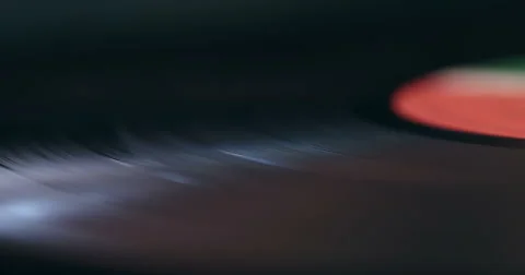 Record Player Close Up Looping Stock Footage 57657797