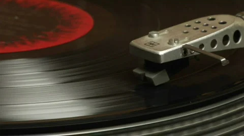 Record Player Stock Footage 88746