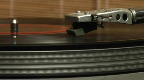 Record Player Stock Footage 88750