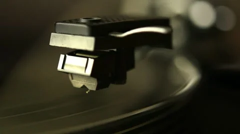Record player Stock Footage 8600575