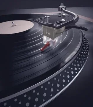 Record Player Illustrazione stock
