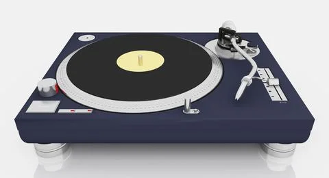 Record player Stock Illustration