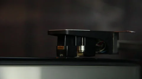 Record player needle Vídeo Stock 42566111