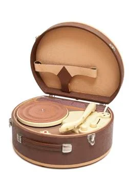 Record player 库存照片