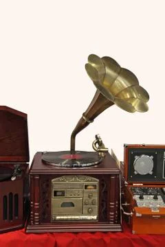 Record player Stock Photos